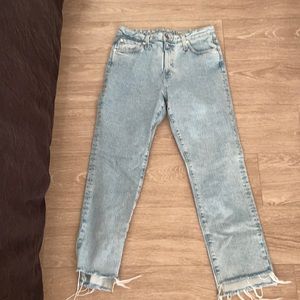 AG contour 360 Isabelle high rise straight leg